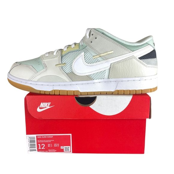 Men's Nike Dunk Low Scrap Sea Glass Size 12 - Picture 3 of 6